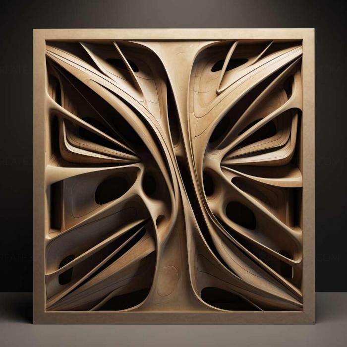 نموذج ثلاثي الأبعاد لآلة CNC 3D Art 